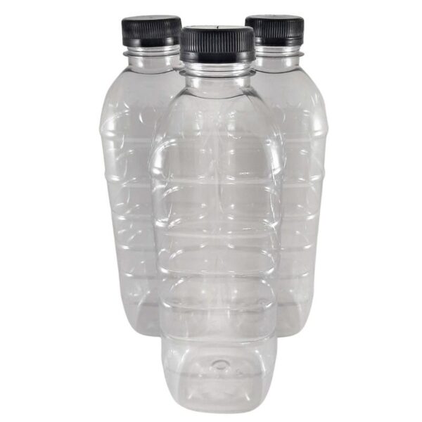 Garrafa PET Frisada Bc Larga 1000ml 30UN